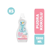 Konsantre Yumuşatıcı Pudra Kokulu 1200 Ml X5 Adet