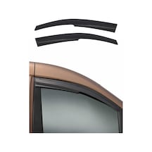 Vw Caddy 2004-2020 Arası Uyumlu Araca Özel Sport Style Akrilik Cam Rüzgarlığı Koyu Duman 2 Parça