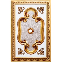 Decogold Dikdörgen 60 90 Kahve Eskitme Saray Tavan