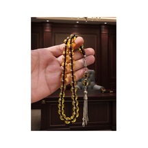 Ateş Kehribar Tesbih Küre Kesim Sarı - 867672905 Sarı - 867672905 Sarı