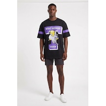 Blow Up Future Gen Tigers Siyah Oversize Erkek T-shirt 141570 SİYAH