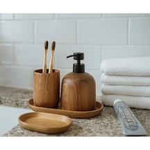 Primanova Alessi 4 Lü Banyo Seti D-s21272 Ahşap