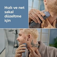 Beard Trimmer 3000 Serisi, Siyah, 20 Uzunluk Ayarı, Kendini Bileyen Bıçaklar, 60 Dakika Kablosuz Kullanım, Usb-a Şarj, Bt3617/15