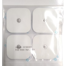 Çıtçıtlı Elektrot Pedi 5 x 5 Cm. 1 Pakette 4 Adet
