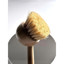 Bambu Bulaşık Fırçası Sisal Lifli - Bamboo Dısh Brush Wıth Sısal Fıber