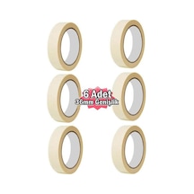 Maskeleme Bandı 6 Adet 36Mm Kağıt Boya Bantı