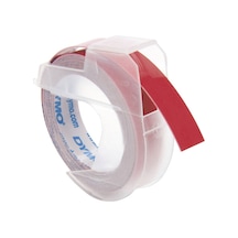 Dymo Kabartma Şerit 9mmx3m Kırmızı S0898150 Diğer