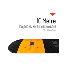 Flaşörlü Hız Kesici, Yol Kasisi 10 Metre-3498
