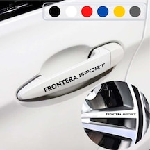 Opel Frontera Için Kapı Kolu Ve Jant Sticker (10 Adet)