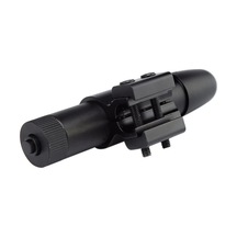 Avcılar İçin Ayarlanabilir Taktik Kırmızı Lazer Sight Lisinya Siyah