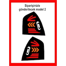 Era İçin Uyumlu Aksesuar Stop Farı Kaplama Sticker Model 2