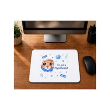 Sad Hamster Fizyoterapist Baskılı Mousepad - Fizyoterapiste Hediye Bilgisayar Altlığı