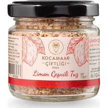 Kocamaar Çiftliği Limon Çeşnili Tuz Sarımsak Kekik Şili Biberi 70 G