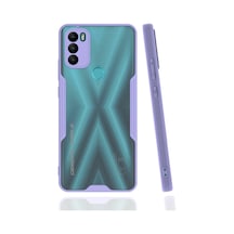 Newface - 411 - General Mobile Gm 21 Plus Kılıf Platin Silikon - Ece-umay - - Lila