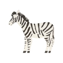 Meri Meri - Zebra Napkins - Zebra Peçete - 20'li