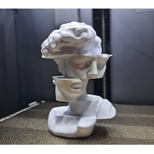 14cm Soyut İnsan Heykel Figürü Hediyelik Minimalist Dekor Ürünü