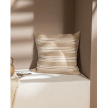 Madame Coco Eze Jüt Kırlent Kılıfı - Naturel/krem - 45x45 Cm Çok Renkli