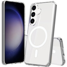 Samsung Galaxy Uyumlu S26 Magneticsafe Şeffaf Silikon - Şeffaf Bzsxx00 1