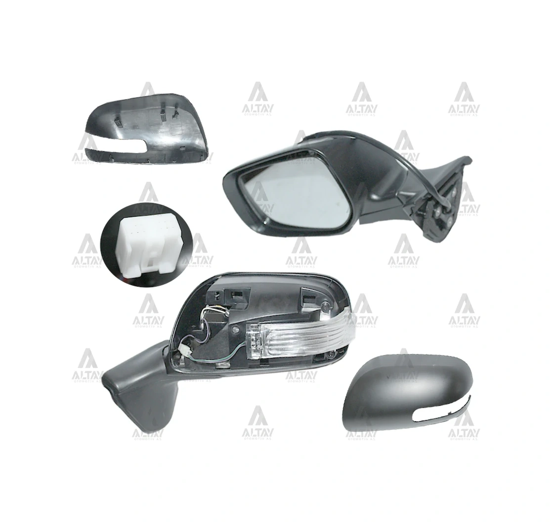 Ayna Dış Dikiz Aurıs 2010-2012 Elektrikli Isıtmalı Sinyalli Otomatik Katlanır Sol 87906 02190