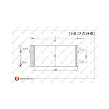 Klima Radyatörü - Fiat Ducato - Eurorepar-1682220380