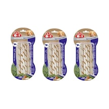 8in1 Delights Beef Twisted Sticks Biftekli Burgu Köpek Ödülü 55 Gr. X 3 Paket