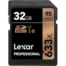 Lexar 32gb 633x Professional Sdhc Uhs-1 Class 10 U1