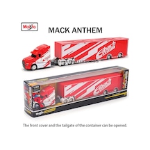 Maisto 1:64 Uluslararası Lonestar /araç Römorku Tasarım Elit Taşıma Döküm Mack Anthem