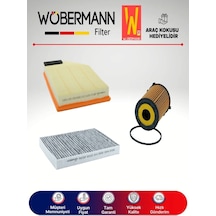 Wöbermann Volvo S60 1.6 Dizel Filtre Bakım Seti 2011-2015 3'lü Karbonlu