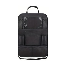 Chuangyinshop Siyah Saklama Çantası Arka Koltuk Bagaj Düzenleyici Çok Cepli Mezuniyet Hediyesi