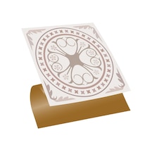 Tink KENDİNDEN YAPIŞKANLI SOFT YUVARLAK DESENLİ PVC KARO 30X30 CM