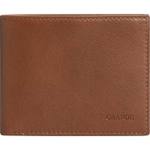 Grande 1566 Erkek Cüzdan Taba