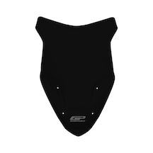 GP Kompozit Yamaha NMAX 125 / 155 2015-2020 Uyumlu Spor Ön Cam Siyah 54 cm