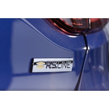 Renault Clio 5 Rs-line Krom Bagaj Kapağı Logosu Abs 2019 Ve Sonrası