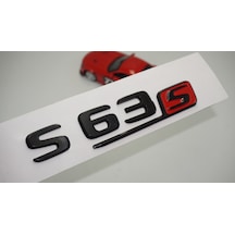 Dk Tuning S 63s Bagaj Parlak Siyah Yazı Logo Benz İle Uyumlu -
