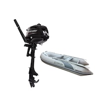 Coralsea 290 Ahşap Tabanlı Şişme Bot + Mercury 3.5 Hp Deniz Motoru
