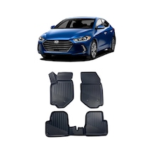 Hyundai Elantra 2015-2020 Araca Özel 4d Havuzlu Paspas Seti