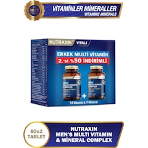 Multivitamin Mineral Complex Men's 2. % 50 İndirimli Avantaj Paketi