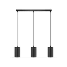 Metal Sarkıt Led Avize Ampul Dahil Gün Işığı Led 60 Cm En Os Ram Led 3000k Siyah
