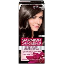 Garnıer Çarpıcı Renkler Krem Saç Boyası 3.0 Çarpıcı Koyu Kahve (140095268)