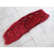 Doblo Uyumlu Torpido Örtüsü Peluş Kumaş Kırmızı Siyah 2000-2009