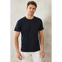 Ac&Co / Altınyıldız Classics Slim Fit Bisiklet Yaka Tişört - 535021126 Lacivert