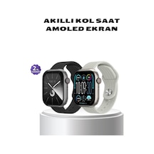 Akıllı Saat Kablosuz Şarjlı Bluetooth 5.2 Arama Bildirim Sesli As