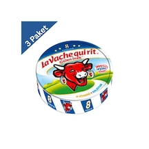 La Vache Qui Rit Üçgen Peynir 8 X 12,5 G X 3 Adet - Eğlenceli Ve Pratik Peynir Porsiyonları