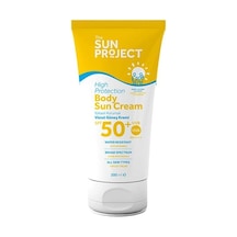 The Sun Yüksek Korumalı Aile Boyu Yüz Ve Vücut Güneş Kremi 50 Spf 200 Ml