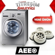 Çamaşır Makinesi Gürültü Engelleyici Kaymaz Titreşim Önleyici Kauçuk Ayak Pedleri Stoper 4 Adet Çamaşır Makinesi Ayağı