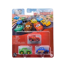 Disney Pixar Cars Mini Racers 3'lü Metal Araba Seti Çok Renkli