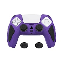 Ps5 Joystick Kol Silikon Kılıf Analog Koruyucu Set Mor