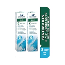 Sinomarin E.n.t. Deniz Suyu Burun Spreyi 200 Ml 2 Adet