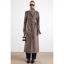 Olcay Mono Kapama Exclusive Uzun Kaban Latte 3175 Krem