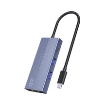 Chb061 Type-c To 4k Hdmı 3 Usb3.0 Gigabit Ethernet Pd 60w Çoklayıcı Hub